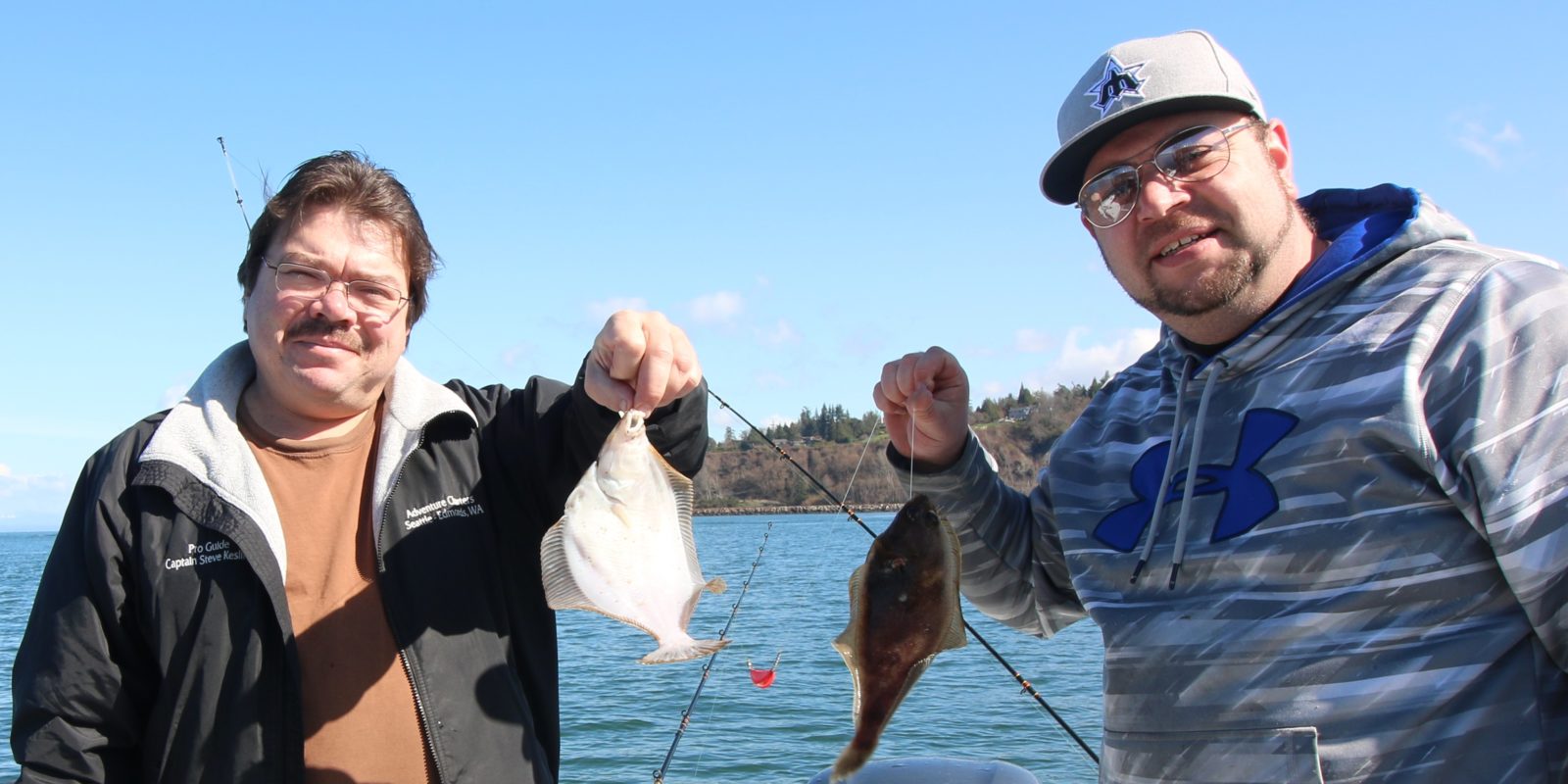 Puget sound flounder fishing Seattle Fishing Charters